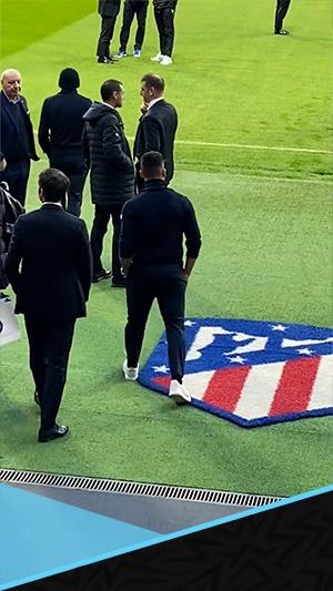 لاوتارو مارتينيز يتجنب الدوس على شعار أتلتيكو مدريد